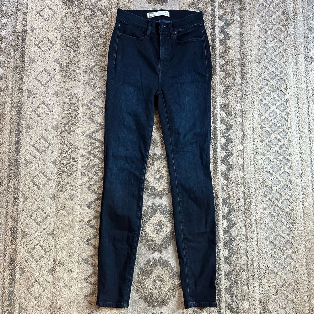 AYR Dark Hi-Rise Skinny Jeans 28x30
